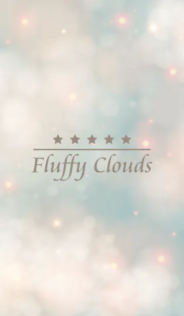 [LINE着せ替え] -Fluffy Clouds RETRO- 6の画像1