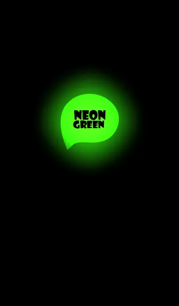 [LINE着せ替え] Neon Green Light Theme Vr.5 (JP)の画像1