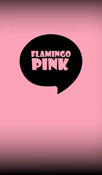 [LINE着せ替え] Flamingo Pink And Black Vr.6 (JP)の画像1