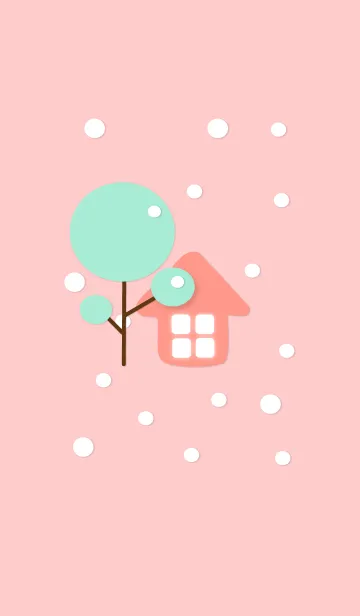 [LINE着せ替え] Sweet little home 89の画像1