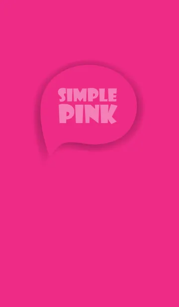 [LINE着せ替え] Love Pink Button Theme Vr.3 (JP)の画像1