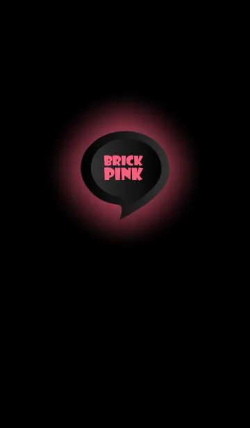 [LINE着せ替え] Brick Pink Button In Black V.4 (JP)の画像1