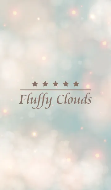 [LINE着せ替え] -Fluffy Clouds RETRO- 7の画像1