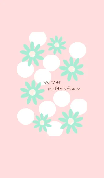 [LINE着せ替え] My chat my little flower 44の画像1