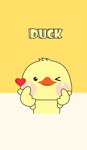 [LINE着せ替え] Duck cutie Theme (JP)の画像1