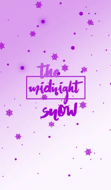 [LINE着せ替え] ザ ミッドナイト スノー 21の画像1