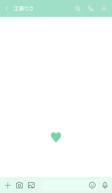 [LINE着せ替え] シンプル ミニ ハート NO.3 5の画像3