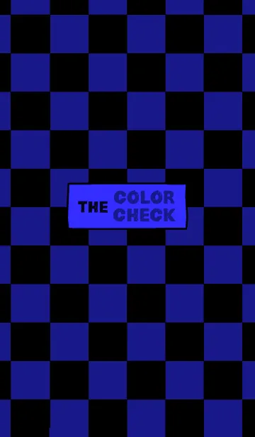 [LINE着せ替え] ザ カラー チェック 14の画像1