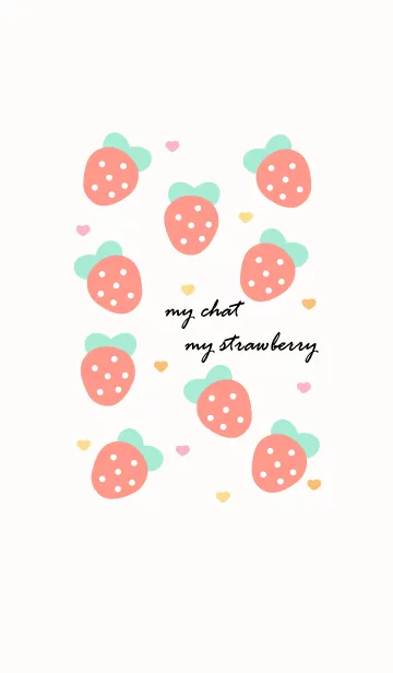 [LINE着せ替え] lovely strawberry 44 ^^の画像1