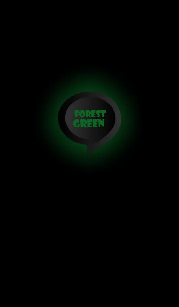 [LINE着せ替え] Forest Green Button In Black V.4 (JP)の画像1