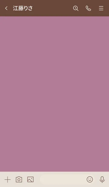 [LINE着せ替え] 手書き54 ピンク2 ブラウン2-3の画像3