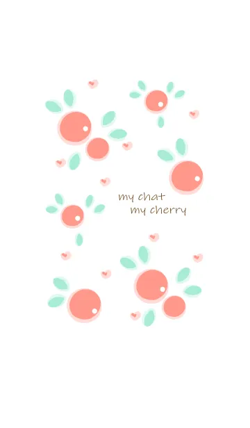 [LINE着せ替え] My chat my cherry 34の画像1