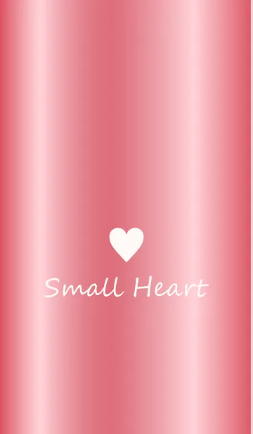 [LINE着せ替え] Small Heart *GlossyPink 3*の画像1