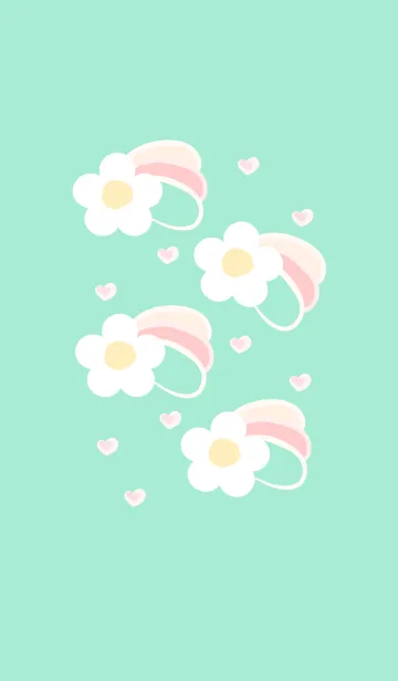 [LINE着せ替え] mini flower and shooting stars 34の画像1