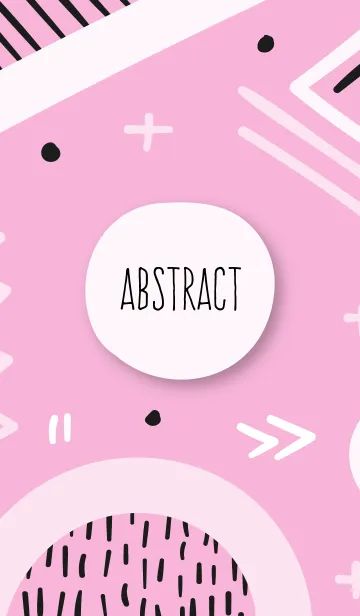 [LINE着せ替え] Abstract Geometric Chantillyの画像1