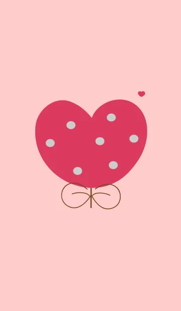 [LINE着せ替え] Lovely heart flower 80の画像1