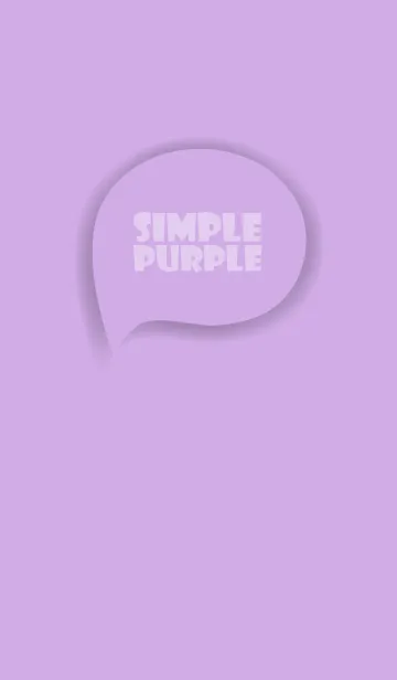 [LINE着せ替え] Love Purple Button Theme Vr.3 (JP)の画像1