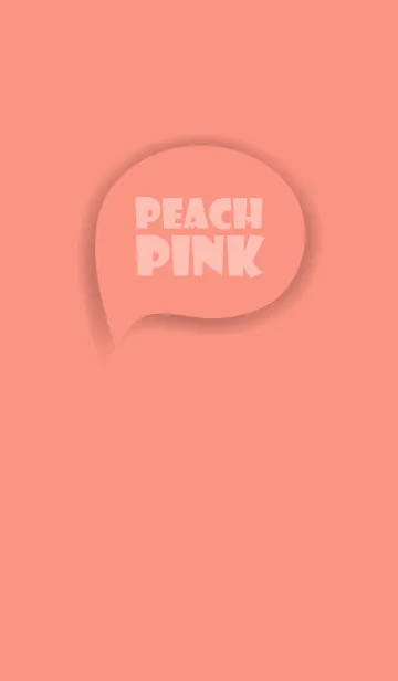 [LINE着せ替え] Love Peach Pink Button Theme Vr.3 (JP)の画像1