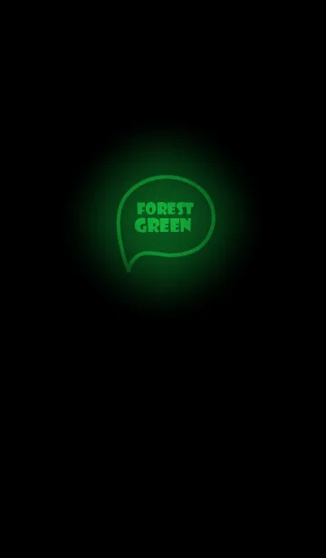 [LINE着せ替え] Forest Green Neon Theme Vr.5 (JP)の画像1