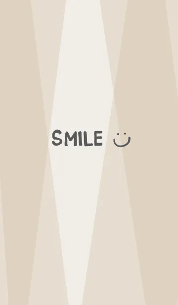 [LINE着せ替え] 色面構成 茶 スマイル13の画像1