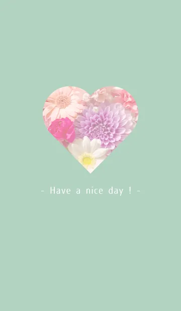 Flowers and hearts -Colorful- 9の着せ替えメイン画像