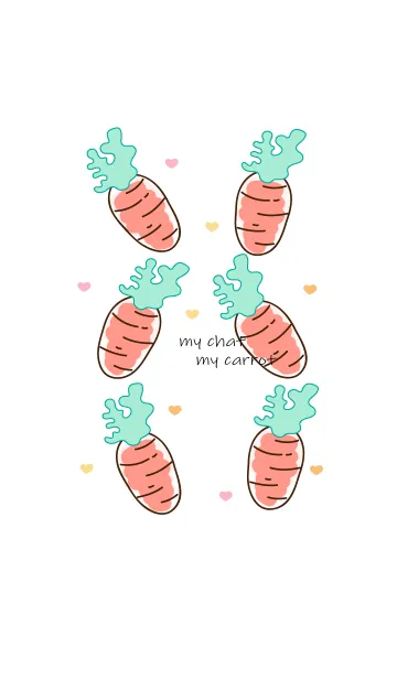 [LINE着せ替え] Yunmy carrot 141の画像1