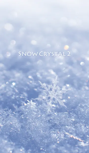 [LINE着せ替え] SnowCrystal 2の画像1