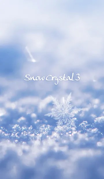 [LINE着せ替え] SnowCrystal 3の画像1