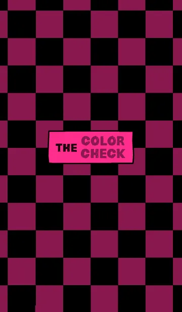 [LINE着せ替え] ザ カラー チェック 17の画像1