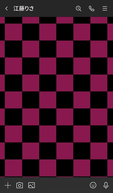 [LINE着せ替え] ザ カラー チェック 17の画像3