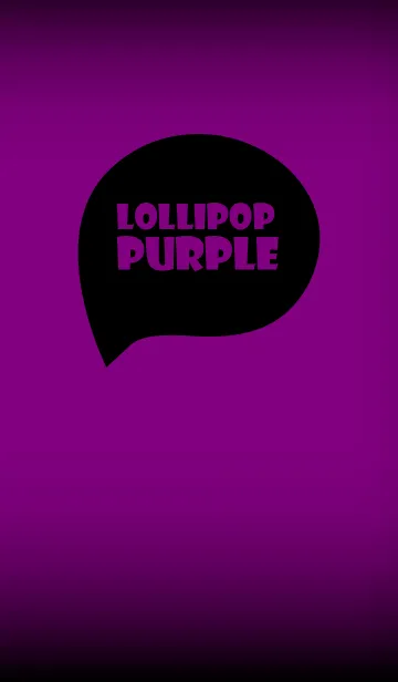 [LINE着せ替え] Lollipop Purple And Black Vr.5 (JP)の画像1