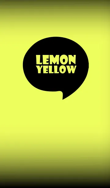 [LINE着せ替え] Lemon Yellow And Black Vr.6 (JP)の画像1