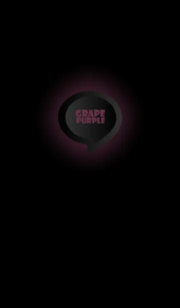 [LINE着せ替え] Grape Purple Button In Black V.4 (JP)の画像1