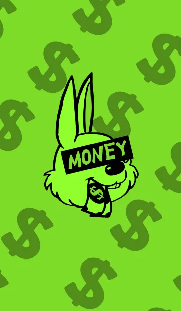 [LINE着せ替え] マネー ラビット 35の画像1