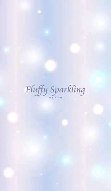 [LINE着せ替え] - Fluffy Sparkling - MEKYM 15の画像1