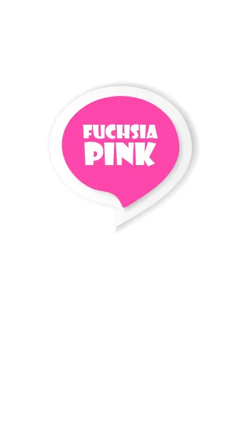 [LINE着せ替え] Fuchsia Pink Button In White V.3 (JP)の画像1