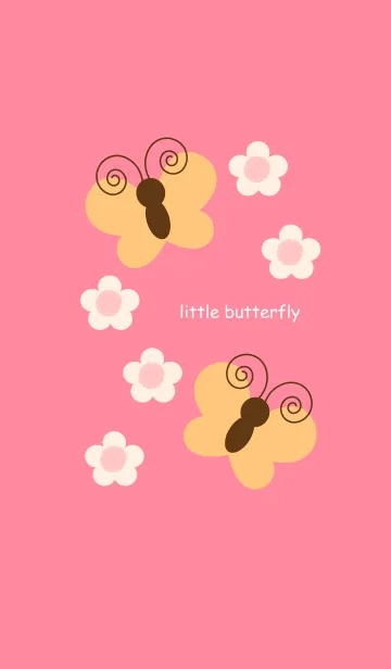 [LINE着せ替え] vintage butterfly theme 66の画像1