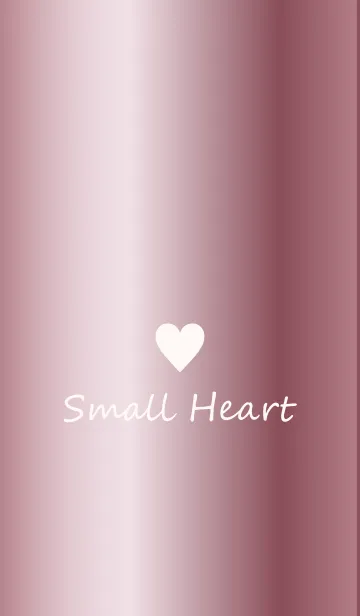 [LINE着せ替え] Small Heart *GlossyPink 5*の画像1