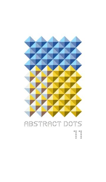 [LINE着せ替え] アブストラクト・ドットの着せ替え (No.11)の画像1