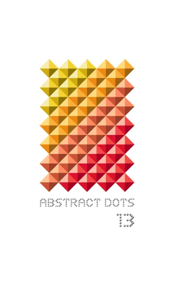 [LINE着せ替え] アブストラクト・ドットの着せ替え (No.13)の画像1