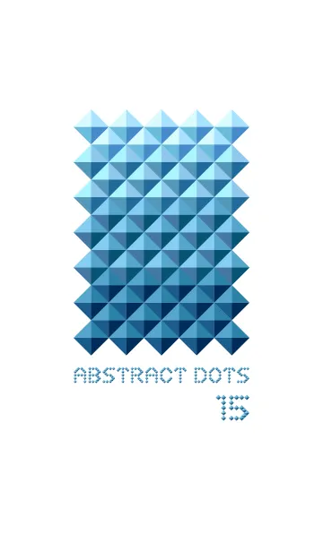 [LINE着せ替え] アブストラクト・ドットの着せ替え (No.15)の画像1