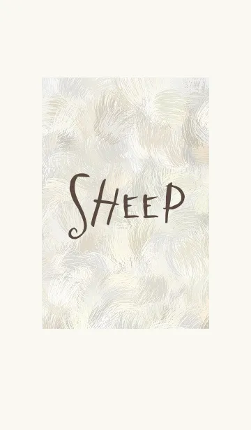 [LINE着せ替え] もふもふ ！ 〈 羊 〉の画像1