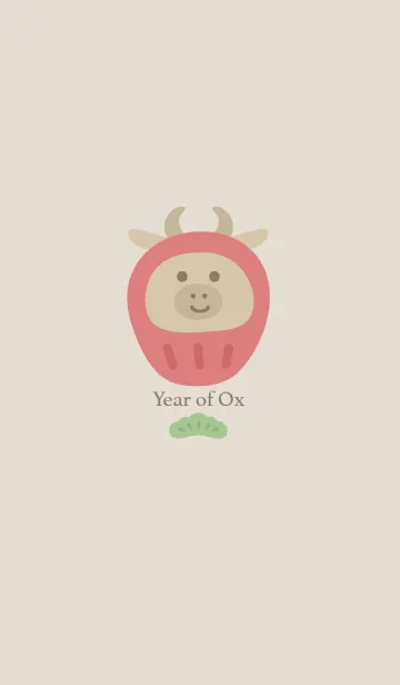 [LINE着せ替え] Year of Oxの画像1