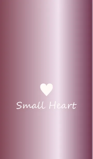 [LINE着せ替え] Small Heart *GlossyPink 6*の画像1