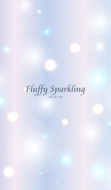 [LINE着せ替え] - Fluffy Sparkling - MEKYM 16の画像1