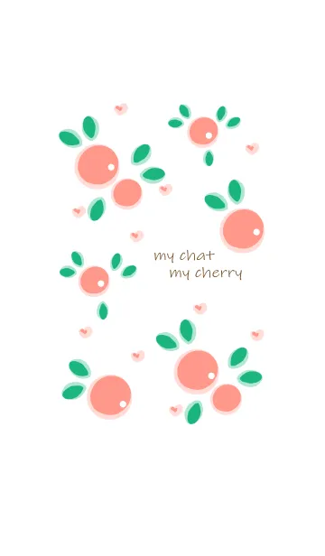 [LINE着せ替え] My chat my cherry 35の画像1