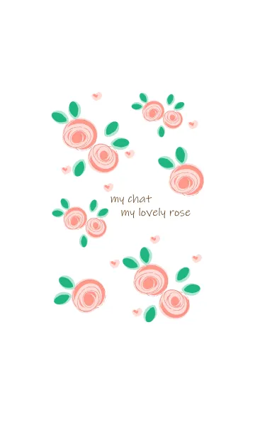 [LINE着せ替え] My chat my lovely rose 36の画像1