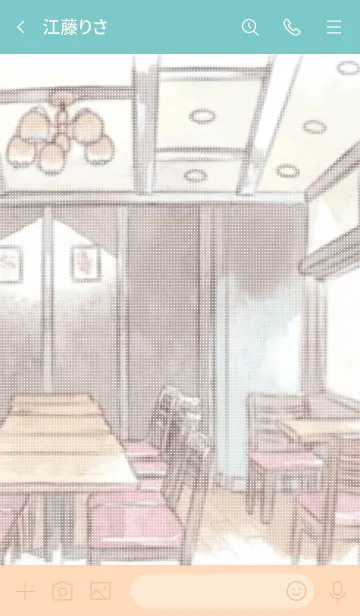 [LINE着せ替え] 町の洋食屋さんの画像3