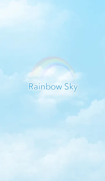 [LINE着せ替え] Rainbow Sky02 ---TSG---の画像1