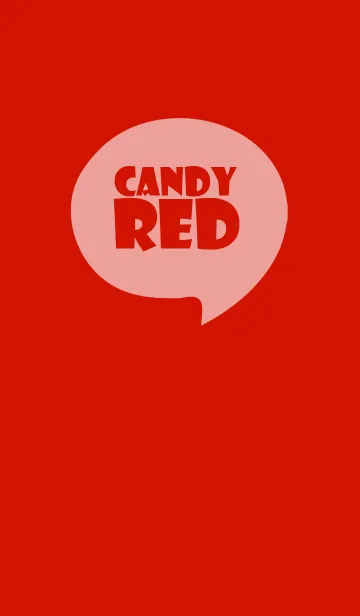 [LINE着せ替え] Candy Red Theme Vr.6 (JP)の画像1